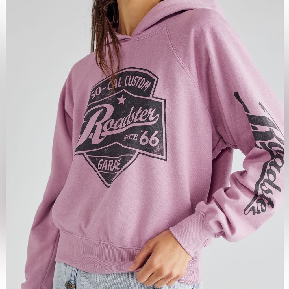 Daydreamer Purple Graphic Hoodie